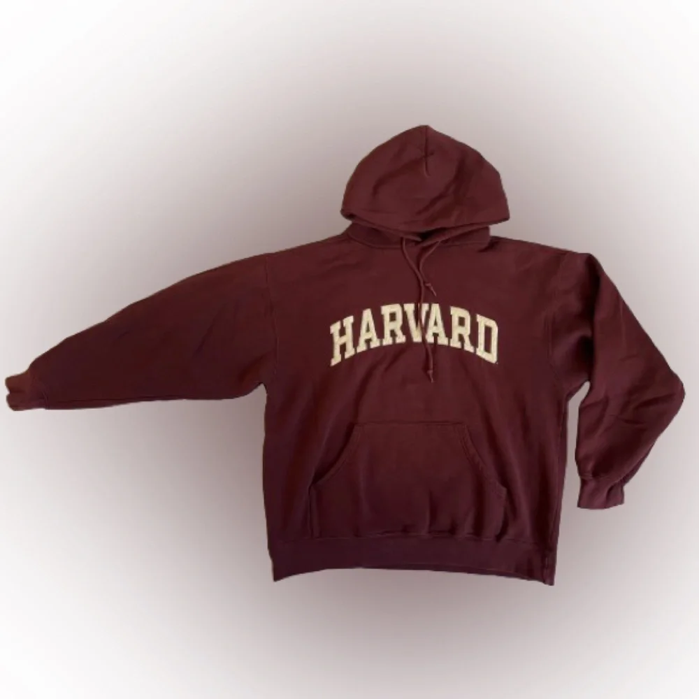 Vintage Jansport Harvard Hoodie Sweatshirt. Size M